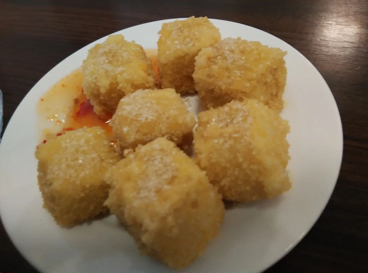 deep fried tofu 炸豆腐, Formosa Cafe